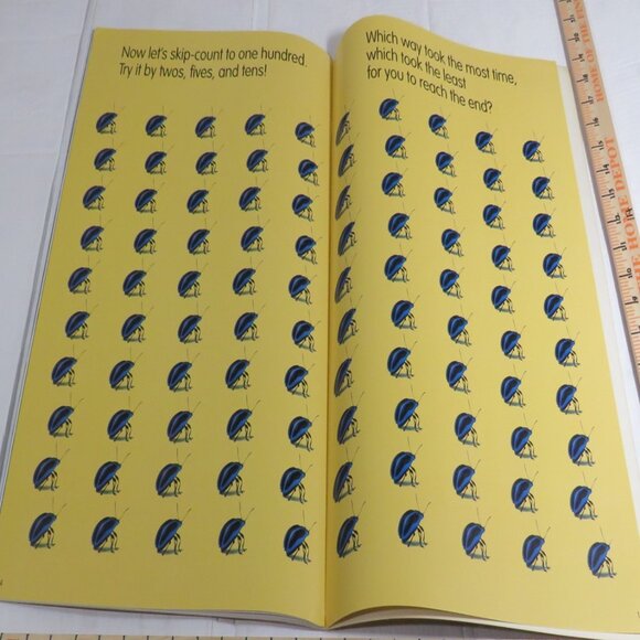 Skip Counting BIG BOOK (almost 2 feet tall) with teacher pages CLASSROOM SIZE - Picture 8 of 16